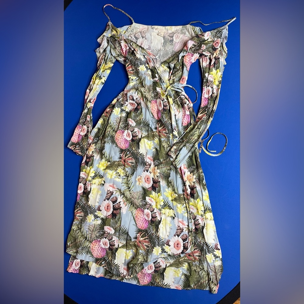 H&M Floral Wrap Dress